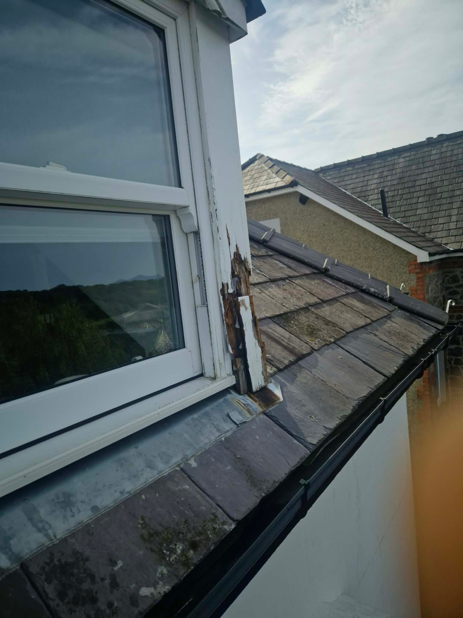 Exterior painting project North Wales